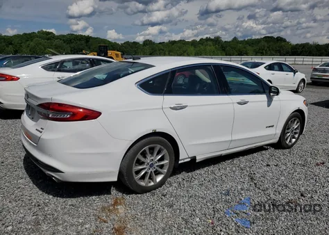 2017 Ford Fusion Se Hybrid z USA, uszkodzony, nr VIN 3FA6P0LU1HR359542